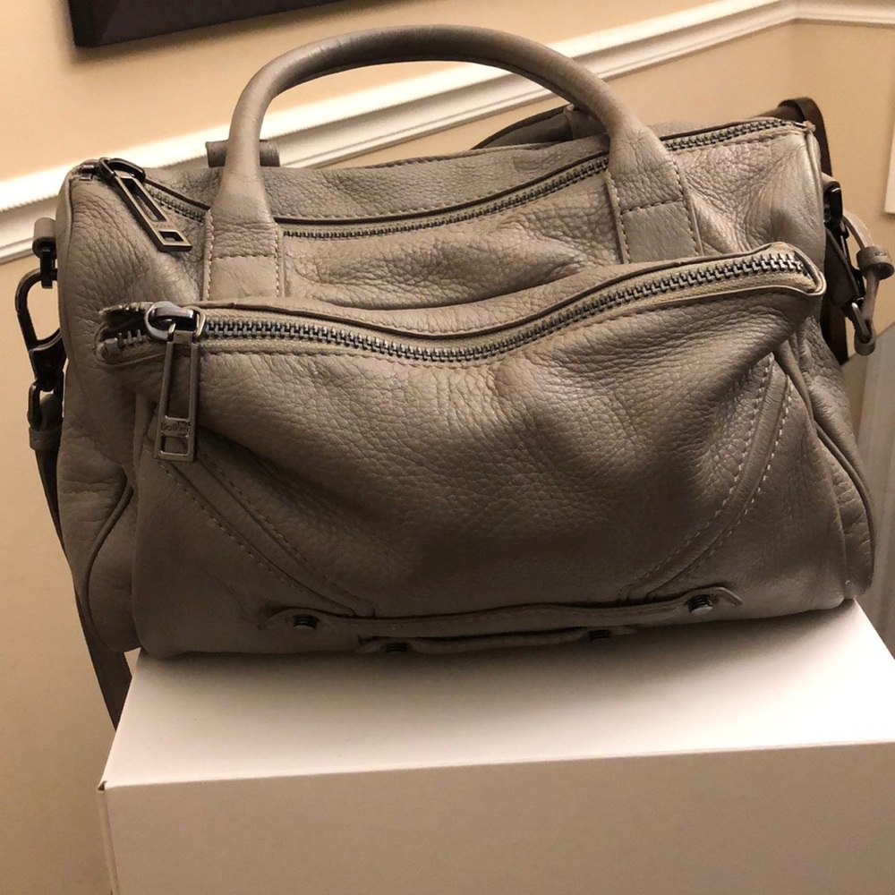 BOTKIER Taupe Grey Handbag Purse